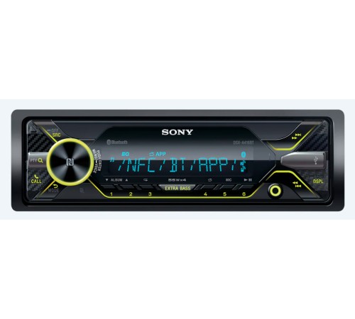 Автомагнитола Sony DSX-A416BT 1DIN 4x55Вт v3.0 RDS Автомагнитола Sony DSX-A416BT 1DIN 4x55Вт v3.0 RDS