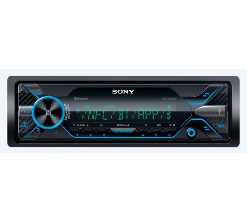 Автомагнитола Sony DSX-A416BT 1DIN 4x55Вт v3.0 RDS Автомагнитола Sony DSX-A416BT 1DIN 4x55Вт v3.0 RDS