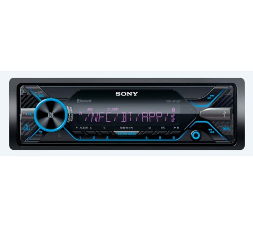 Автомагнитола Sony DSX-A416BT 1DIN 4x55Вт v3.0 RDS Автомагнитола Sony DSX-A416BT 1DIN 4x55Вт v3.0 RDS