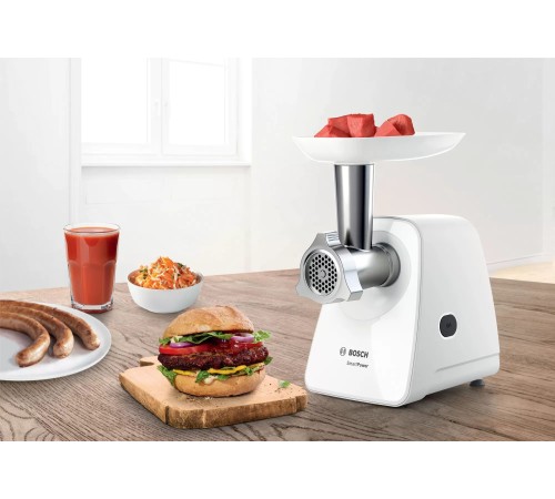 Мясорубка Bosch MFW2520W 1500Вт белый