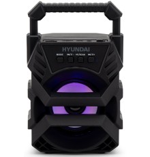 Колонка порт. Hyundai H-PS1000 черный 9W 1.0 BT/USB 10м 500mAh