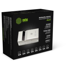 Проектор Cactus CS-PRU.03B.Full HD-A DLP 650Lm ANSI (1920x1080) 2000:1 ресурс лампы:30000часов 2xUSB typeA 1xHDMI 1.5кг