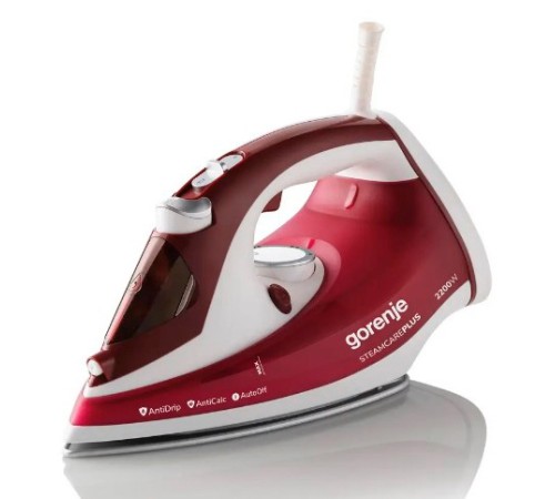 Утюг Gorenje SIH2200RBC 2200Вт красный/белый