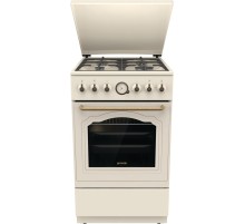 Плита Газовая Gorenje GGI5BCLI бежевый (металлическая крышка) реш.чугун