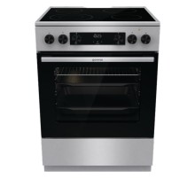 Плита Электрическая Gorenje GECS6C70XC нержавеющая сталь стеклокерамика (без крышки)