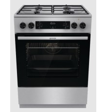 Плита Комбинированная Gorenje GKS6C70XJ нержавеющая сталь (без крышки) реш.сталь