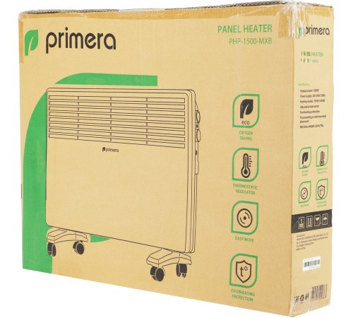 Конвектор Primera PHP-1500-MXB 1500Вт белый Конвектор Primera PHP-1500-MXB 1500Вт белый