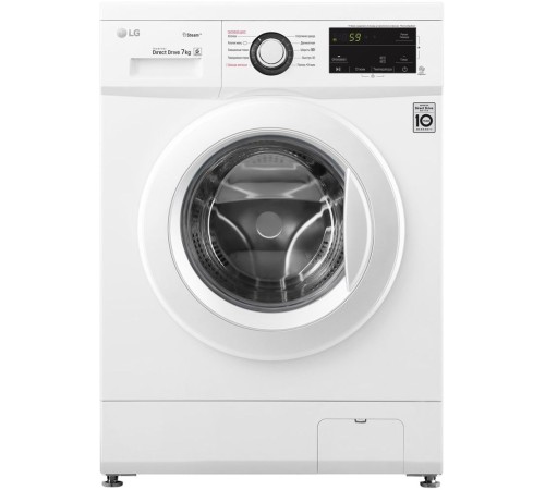 Стиральная машина LG F2J3HS0W класс: A загр.фронтальная макс.:7кг белый инвертер