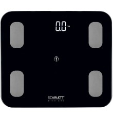 Весы напольные электронные Scarlett SC-BS33ED101 макс.150кг черный