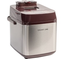 Хлебопечь Galaxy Line GL 2700 600Вт коричневый/серебристый