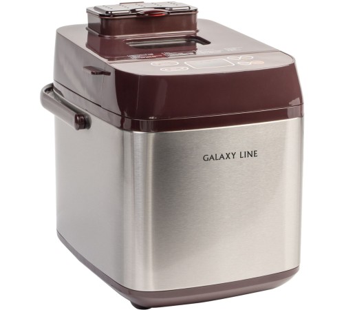Хлебопечь Galaxy Line GL 2700 600Вт коричневый/серебристый Хлебопечь Galaxy Line GL 2700 600Вт коричневый/серебристый