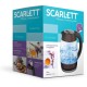 Чайник электрический Scarlett SC-EK27G100 1.7л. 2200Вт коричневый/черный корпус: стекло