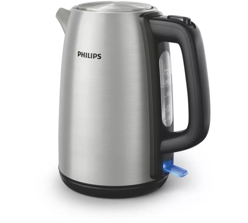 Чайник электрический Philips HD9351/90 1.7л. 1850Вт серебристый корпус: металл