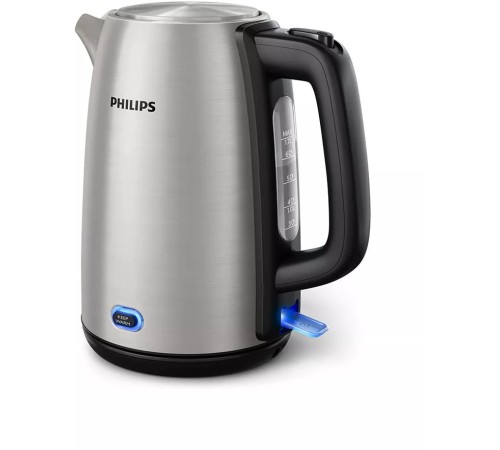 Чайник электрический Philips HD9353/90 1.7л. 2060Вт нержавеющая сталь/черный корпус: металл/пластик
