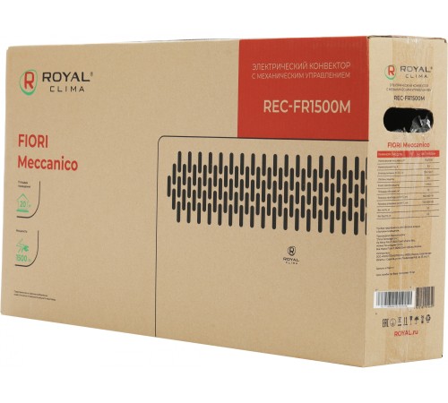 Конвектор Royal Clima FIORI Meccanico REC-FR1500M 1500Вт белый Конвектор Royal Clima FIORI Meccanico REC-FR1500M 1500Вт белый