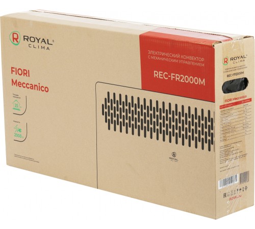 Конвектор Royal Clima FIORI Meccanico REC-FR2000M 2000Вт белый Конвектор Royal Clima FIORI Meccanico REC-FR2000M 2000Вт белый