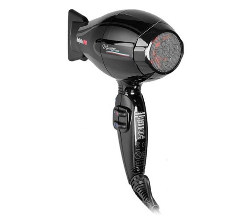 Фен Babyliss Pro Murano Ionic 2000Вт черный (BAB6160INRE) Фен Babyliss Pro Murano Ionic 2000Вт черный (BAB6160INRE)