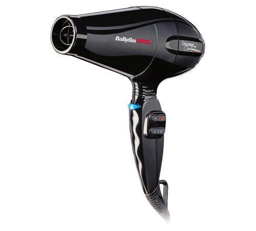Фен Babyliss Pro Veneziano Ionic 2200Вт черный (BAB6610INRE) Фен Babyliss Pro Veneziano Ionic 2200Вт черный (BAB6610INRE)