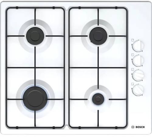 Газовая варочная поверхность Bosch PBP6C2B82O белый Газовая варочная поверхность Bosch PBP6C2B82O белый
