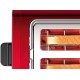 Тостер Bosch TAT4P424 970Вт красный/черный
