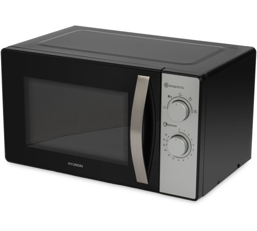Микроволновая Печь Hyundai HYM-M2025 25л. 900Вт черный/серебристый