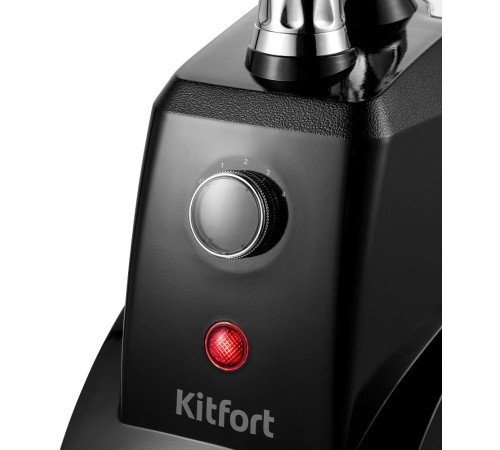 Отпариватель напольный Kitfort КТ-9125 2200Вт черный Отпариватель напольный Kitfort КТ-9125 2200Вт черный