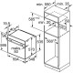 Духовой шкаф Электрический Bosch HBG5370B0 черный