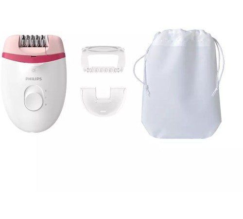 Эпилятор Philips BRE255/00 скор.:2 насад.:2 от электр.сети белый/красный Эпилятор Philips BRE255/00 скор.:2 насад.:2 от электр.сети белый/красный