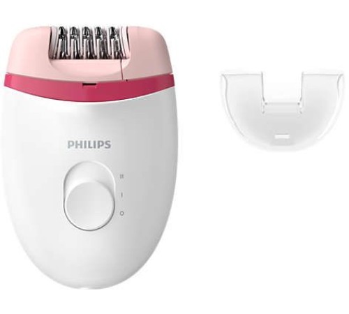 Эпилятор Philips BRE235/00 скор.:2 насад.:1 от электр.сети белый/розовый Эпилятор Philips BRE235/00 скор.:2 насад.:1 от электр.сети белый/розовый