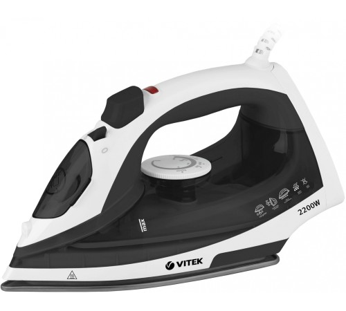 Утюг Vitek Metropolis 8338-VT-01 2200Вт черный/белый Утюг Vitek Metropolis 8338-VT-01 2200Вт черный/белый