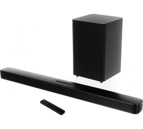 Саундбар JBL Bar Deep Bass 2.1 100Вт+200Вт черный