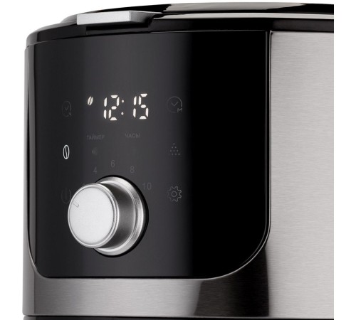 Кофемашина Kitfort КТ-782 1050Вт нержавеющая сталь/черный Кофемашина Kitfort КТ-782 1050Вт нержавеющая сталь/черный