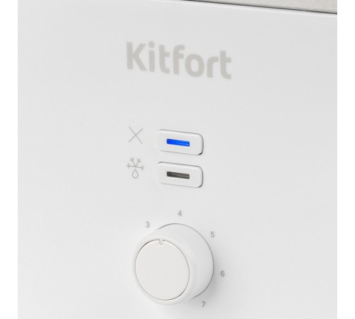 Тостер Kitfort КТ-4025 930Вт белый/стальной Тостер Kitfort КТ-4025 930Вт белый/стальной