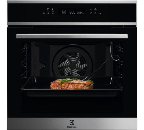 Духовой шкаф Электрический Electrolux EOE7P31X серебристый