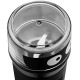 Кофемолка Kitfort КТ-799 210Вт сист.помол.:четырёхлезвийный нож вместим.:40гр черный/серебристый