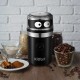Кофемолка Kitfort КТ-799 210Вт сист.помол.:четырёхлезвийный нож вместим.:40гр черный/серебристый