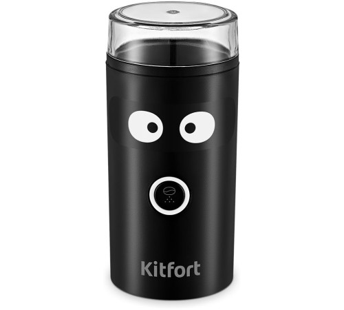 Кофемолка Kitfort КТ-798 180Вт сист.помол.:одинарный нож вместим.:50гр черный Кофемолка Kitfort КТ-798 180Вт сист.помол.:одинарный нож вместим.:50гр черный
