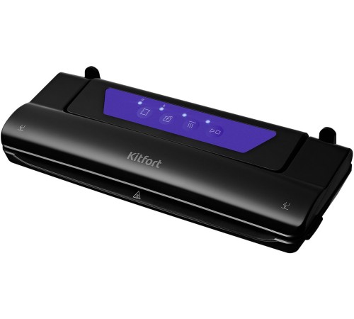 Вакуумный упаковщик Kitfort КТ-1528-1 110Вт черный/фиолетовый Вакуумный упаковщик Kitfort КТ-1528-1 110Вт черный/фиолетовый