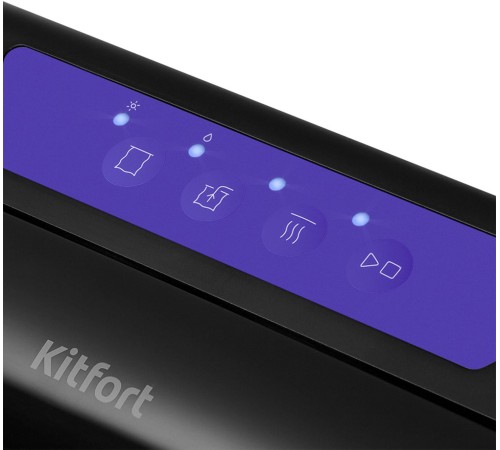 Вакуумный упаковщик Kitfort КТ-1528-1 110Вт черный/фиолетовый Вакуумный упаковщик Kitfort КТ-1528-1 110Вт черный/фиолетовый