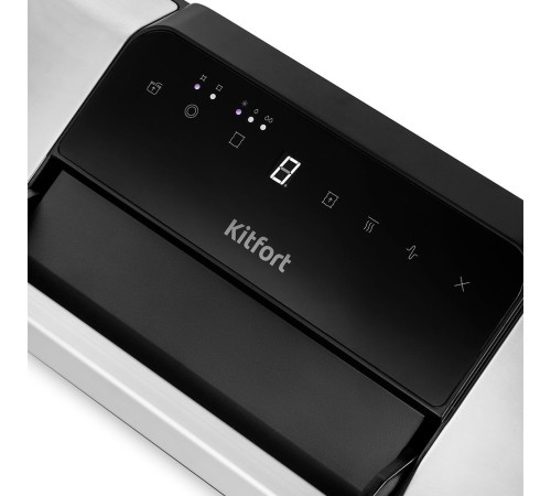 Вакуумный упаковщик Kitfort КТ-1532 130Вт черный/серебристый Вакуумный упаковщик Kitfort КТ-1532 130Вт черный/серебристый