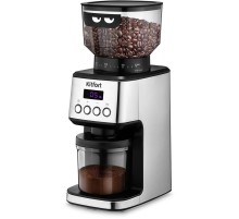 Кофемолка Kitfort КТ-790 180Вт сист.помол.:жернова вместим.:320гр нержавеющая сталь/черный