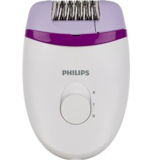 Эпилятор Philips BRE225/00 скор.:2 от электр.сети белый/фиолетовый