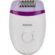 Эпилятор Philips BRE225/00 скор.:2 от электр.сети белый/фиолетовый