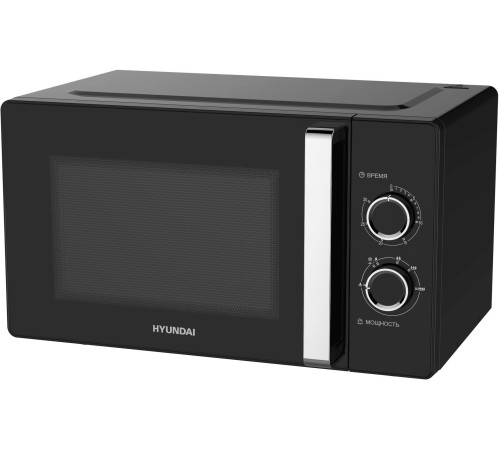Микроволновая Печь Hyundai HYM-M2012 23л. 800Вт черный/хром Микроволновая Печь Hyundai HYM-M2012 23л. 800Вт черный/хром