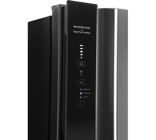 Холодильник Hitachi R-V660PUC7-1 BSL 2-хкамерн. серебристый бриллиант глянц. инвертер Холодильник Hitachi R-V660PUC7-1 BSL 2-хкамерн. серебристый бриллиант глянц. инвертер