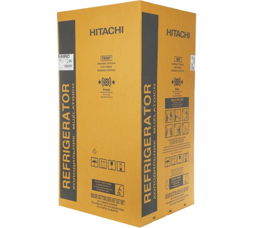 Холодильник Hitachi R-V910PUC1 TWH 2-хкамерн. белый текстур. инвертер Холодильник Hitachi R-V910PUC1 TWH 2-хкамерн. белый текстур. инвертер