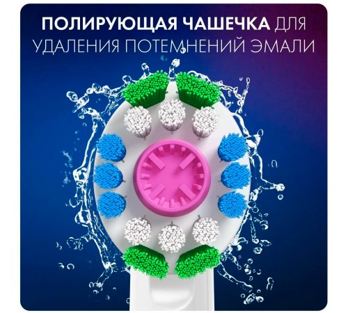 Насадка для зубных щеток Oral-B 3D White EB18pRB (упак.:2шт) Насадка для зубных щеток Oral-B 3D White EB18pRB (упак.:2шт)