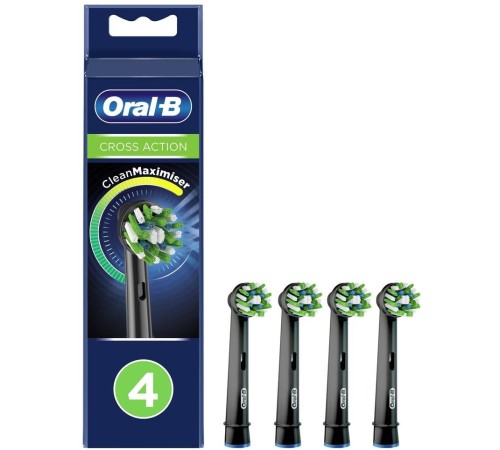 Насадка для зубных щеток Oral-B Cross Action EB50BRB (упак.:4шт) Насадка для зубных щеток Oral-B Cross Action EB50BRB (упак.:4шт)