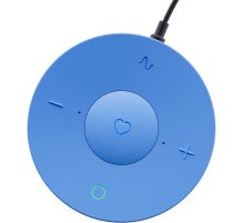 Умная колонка Sber Boom Mini SBDV-00095 Салют голубой 5W 1.0 BT/Wi-Fi (SBDV-00095L)