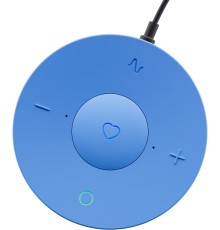 Умная колонка Sber Boom Mini SBDV-00095 Салют голубой 5W 1.0 BT/Wi-Fi (SBDV-00095L)